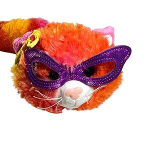 Fiesta Plush Fursians Cat Gumdrop 16'' Beanie Kitty Pet Sparkle Eyes Glasses Bow